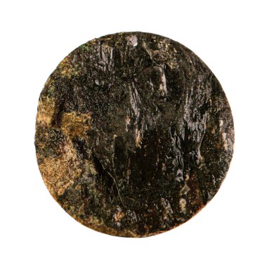 Boş seramik kırpma yolu ile beyaz arkaplan izole