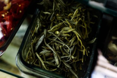 Geleneksel Türk ve Yunan yemek meze masası