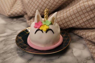 Masada lezzetli bir pasta var.