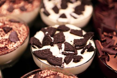 Masada lezzetli bir pasta var.