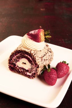 Masada lezzetli bir pasta var.