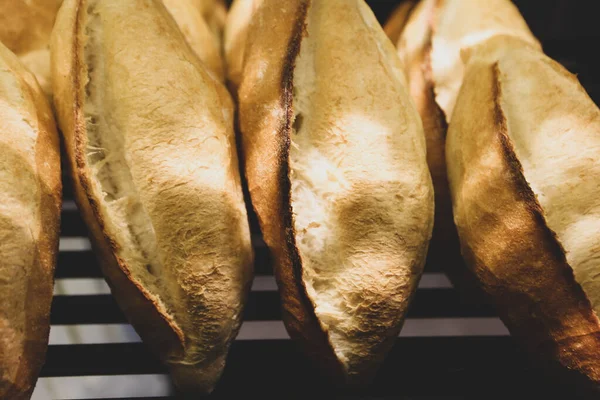 Heerlijk Natuurlijk Esthetisch Gebakken Brood — Stockfoto