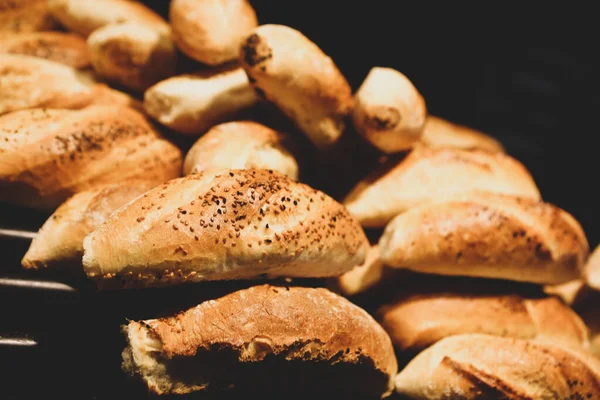 Вкусный Натуральный Эстетический Хлеб — стоковое фото