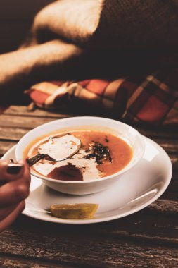 Lezzetli Çorba, Sebze Çorbası, Kase