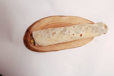 Lezzetli et eti, Türk kebap, sandviç dürümü.