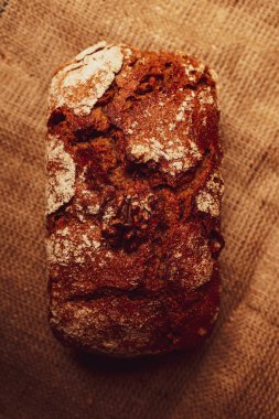 Lezzetli doğal estetik fırınlanmış ekmek