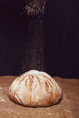 Lezzetli doğal estetik fırınlanmış ekmek