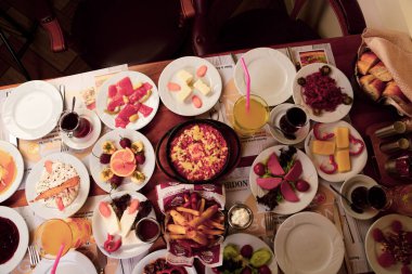 zengin ve leziz Türk Kahvaltı