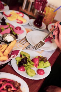 zengin ve leziz Türk Kahvaltı
