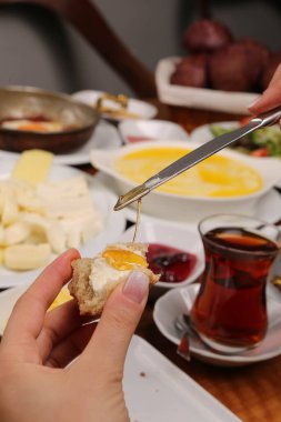 zengin ve leziz Türk Kahvaltı