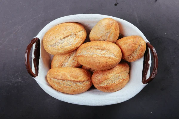 Delicioso Pan Natural Horno Estética — Foto de Stock