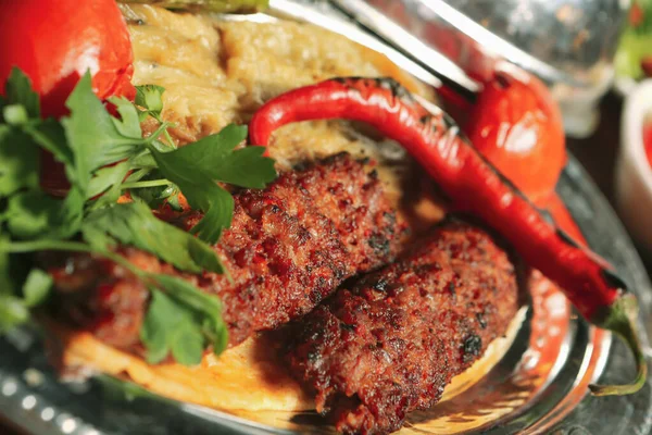 Ramadan Traditionnel Turc Arabe Kebab — Photo