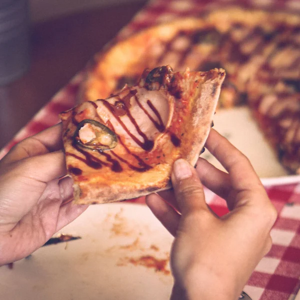 おいしい混合ピザイタリア料理 — ストック写真