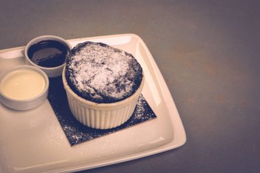 dondurma çikolatalı sufle