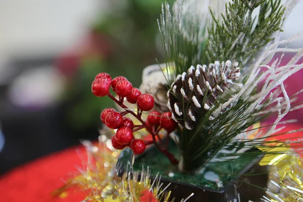 Pine Christmas Tree Gift — Φωτογραφία Αρχείου