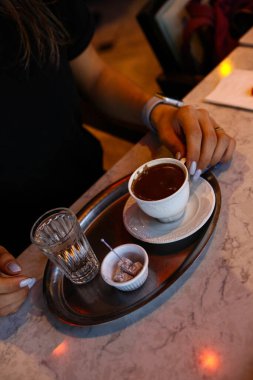 Bir fincan Türk kahvesi.