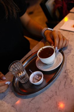 Bir fincan Türk kahvesi.