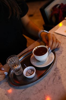 Bir fincan Türk kahvesi.