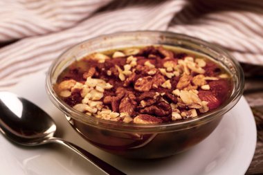 Delicious Traditional Turkish dessert ashure