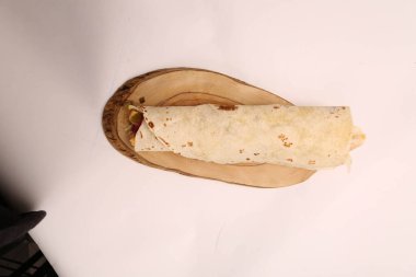 Lezzetli et eti, Türk kebap, sandviç dürümü.