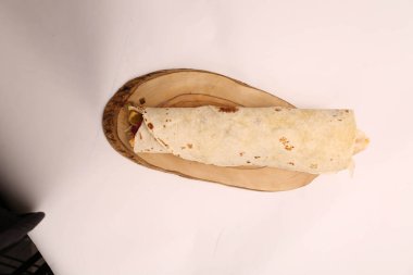 Lezzetli et eti, Türk kebap, sandviç dürümü.