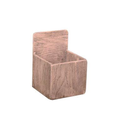 Çiçeksiz ve bitkisiz bir saksı