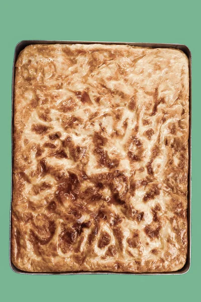 Deliziosa Pasta Frolla Con Ripieno Formaggio Feta — Foto Stock
