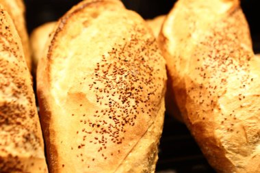 Lezzetli doğal estetik fırınlanmış ekmek