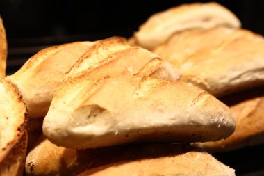 Lezzetli doğal estetik fırınlanmış ekmek