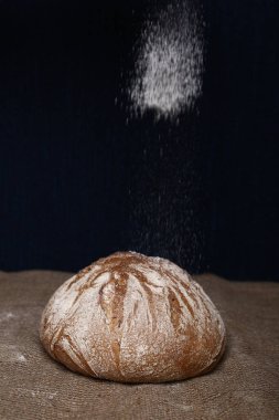 Lezzetli doğal estetik fırınlanmış ekmek