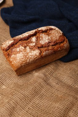 Lezzetli doğal estetik fırınlanmış ekmek