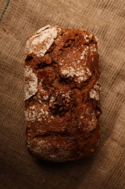 Lezzetli doğal estetik fırınlanmış ekmek