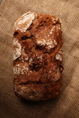 Lezzetli doğal estetik fırınlanmış ekmek