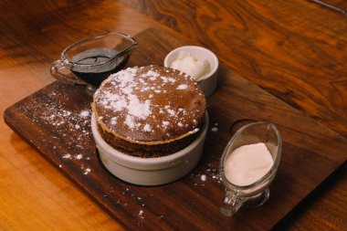 dondurma çikolatalı sufle