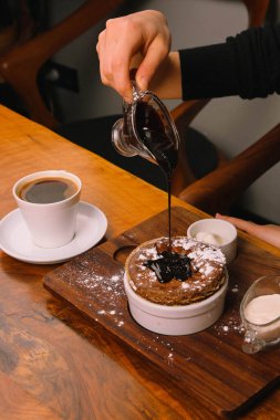 dondurma çikolatalı sufle