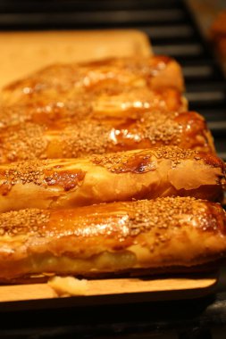 Lezzetli doğal estetik fırınlanmış ekmek