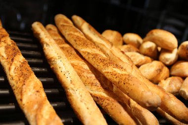 Lezzetli doğal estetik fırınlanmış ekmek