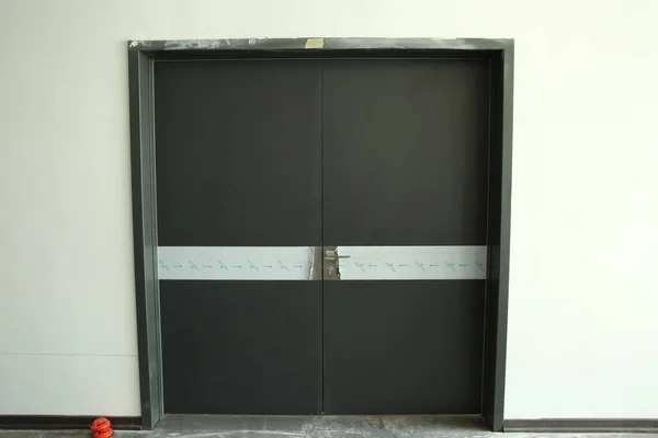 Minimalist Door Front Door Wooden Door Big Wooden Door — Foto Stock