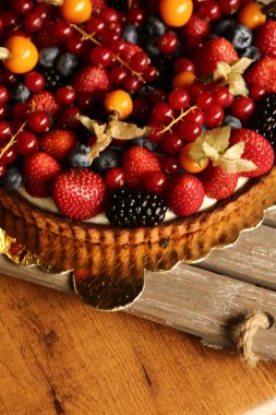 Masada lezzetli bir pasta var.