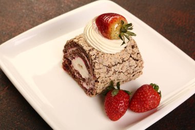 Masada lezzetli bir pasta var.