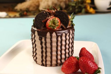 Masada lezzetli bir pasta var.