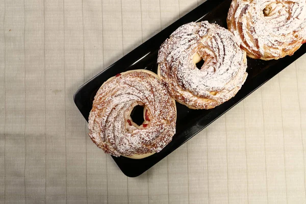 Board Delicious Cake Table — Stock Photo, Image