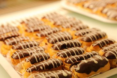 Masada lezzetli bir pasta var.