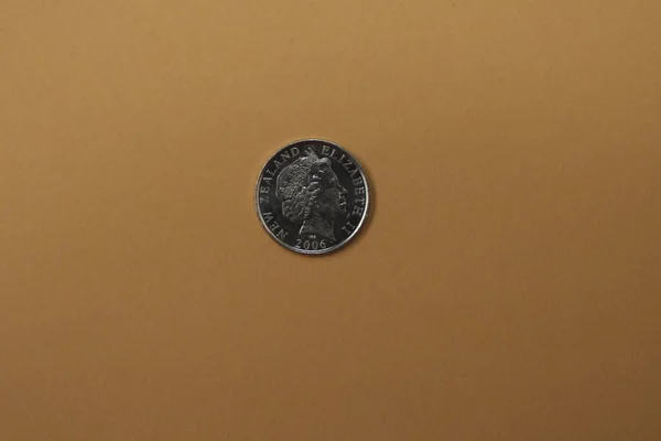 Монеты Новой Зеландии Новой Зеландии — стоковое фото