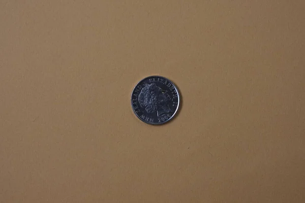 ニュージーランドの硬貨 ニュージーランドドル硬貨 — ストック写真