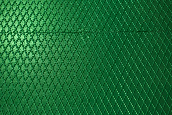 Fondo Acero Textura Metálica Verde Chapa Perforada —  Fotos de Stock