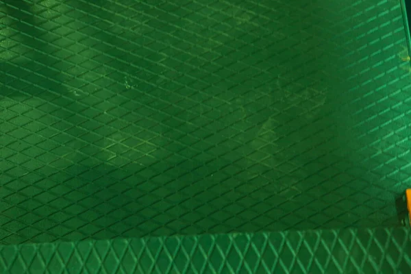 Zelený Kov Textury Ocelové Pozadí Perforovaný Plech — Stock fotografie