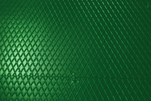 绿色金属质感钢背景 渗层金属板 — 图库照片