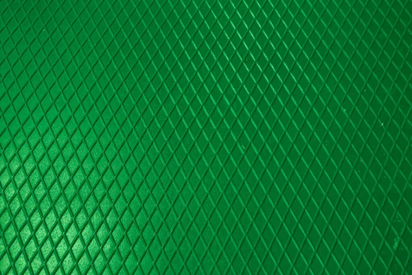 Fondo Acero Textura Metálica Verde Chapa Perforada — Foto de Stock