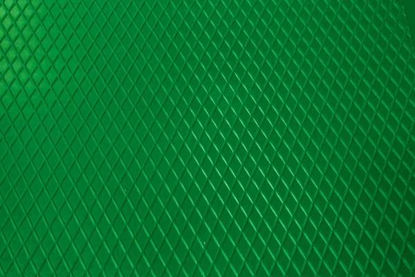 Fondo Acero Textura Metálica Verde Chapa Perforada — Foto de Stock